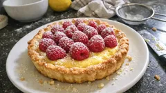 Crostata ai lamponi con crema al limone: semplice da fare, ma fa sempre scena