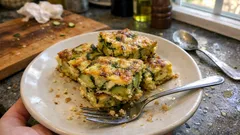 Frittata di zucchine in friggitrice ad aria: soffice, leggera e pronta in 12 minuti